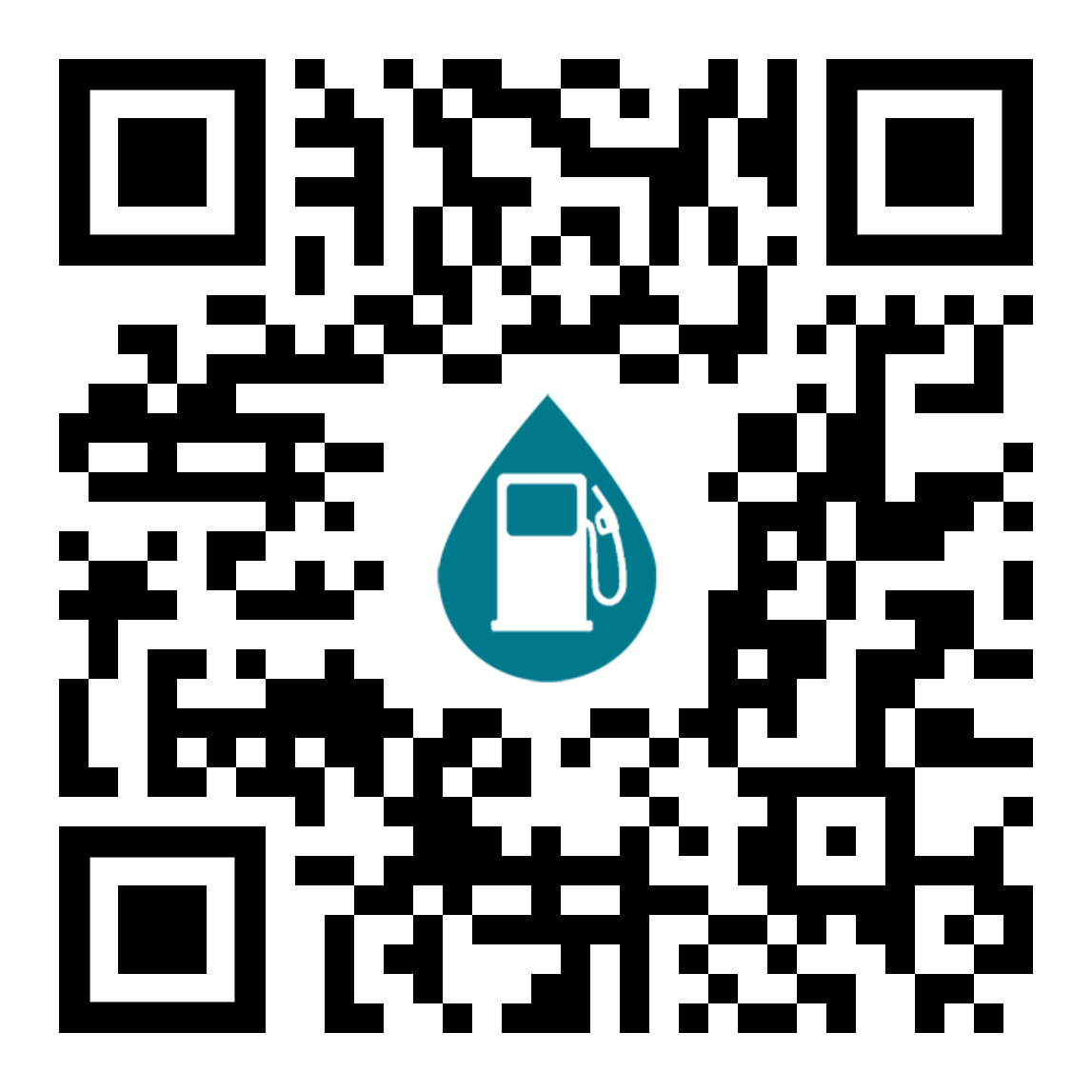 QR code to get your fuel station listed on the mytank app